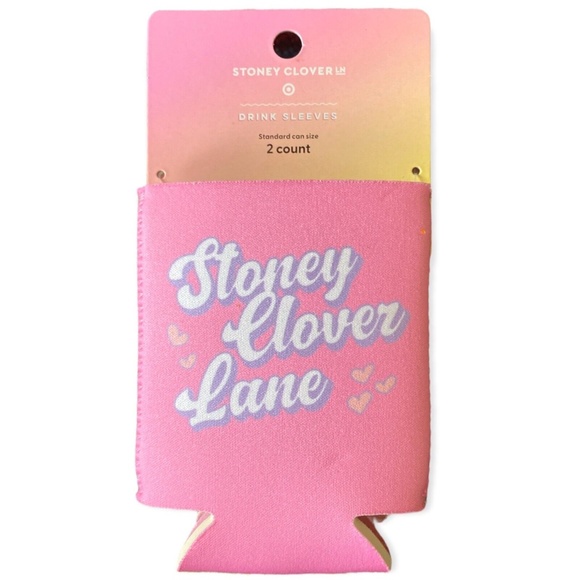 Stoney Clover Lane Other - Stoney Clover Lane x Target Standard Can Drink Sleeves Pink Cooler Koozie 2 Pack